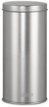 Xavax Metalldose für Kaffee, Aufbewahrung für 20 Senseo-Pads, Tassimo-Dosen, Kaffeebohnen, Silber (00111264)