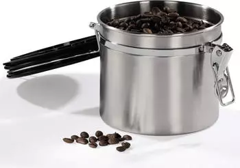 Xavax Kaffeedose Edelstahl 500g Volumen Behälter silber Edelstahl 111256