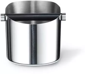 Tchibo Knock-Box Abklopfschale für Siebträger Espressomaschine Silber/Schwarz (631649)