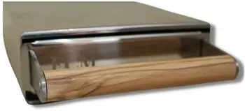 ECM Olivenholzgriff einzeln für Sudschublade (89630.8)