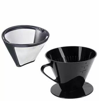 Westmark Kaffee-Set 2tlg. Dauerfilter + Kaffeefilter Gr.4