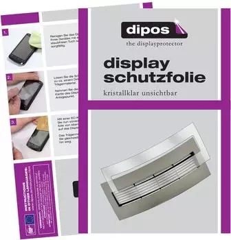 e-cultor 2x Schutzfolie für Jura J6 Tropfblech klar Displayschutzfolie Display Schutz (1033124978)