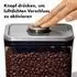 OXO Kaffeedose Steel Pop luftdicht braun mit Löffel eckig 1,6 Liter (3119200)