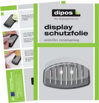 e-cultor 2X Matte Schutzfolie kompatibel mit Krups EA 8160 (1033125802)