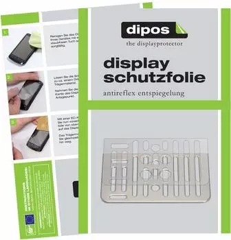 e-cultor 2x Schutzfolie für SAECO Gran Baristo 8975 matt Displayschutzfolie (1060015380)