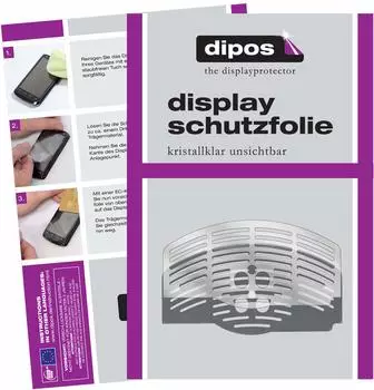 e-cultor 2x Schutzfolie für DeLonghi Magnifica ESAM 2200.S klar Displayschutz (1033126579)