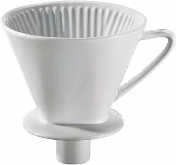 Cilio Kaffeefilter mit Stutzen, Gr. 4