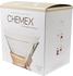Chemex Filterpapier für 6, 8, 10 Tassen rund 100 Stk.