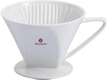 Westmark Kaffeefilter Brasilia 24472260 Größe 2 Porzellan weiß Handfilter