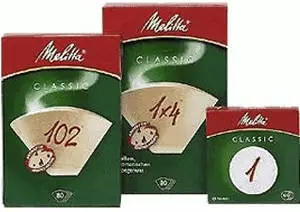 Melitta Filtertüten Original 102/80 naturbraun