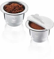 GEFU K&uuml;chenboss Kaffeekapseln - Silberfarben - ca.3,5x2,5x3,5cm