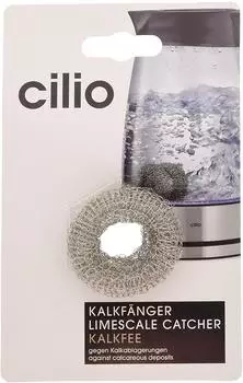 Cilio Caffenu Kalkf&auml;nger, Edelstahl/Glas, Grau, One Size