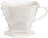 Melitta 218967 Filter Porzellan-Kaffeefilter Größe 102 Weiß