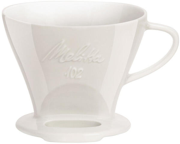 Melitta 218967 Filter Porzellan-Kaffeefilter Größe 102 Weiß