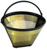 SeleXions Kaffee Goldfilter mit Titan antihaft Hartschicht 6-12 Tassen,