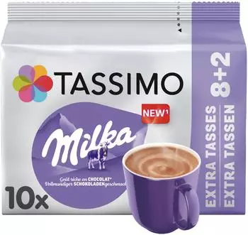 Tassimo Milka Kakaodiscs 10 Portionen (4071637)