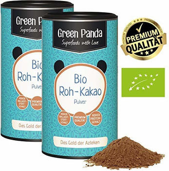 Green Panda Bio Roh-Kakao Pulver (2x250g)