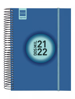 Finocam School Calendar 2021-22 Espir Label E10 D/P Catalan Blue