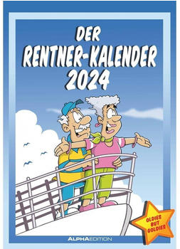 Alpha Edition Der Rentner Kalender 2024 23,7x34 cm