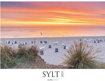 Alpha Edition Sylt 2024 Bildkalender XXL 60x50 cm Querformat