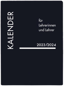 Korsch Verlag Lehrerkalender PVC schwarz 2023/2024