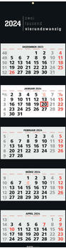 Neumann Verlage 5-Monatskalender Black 2024