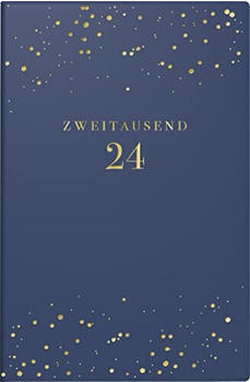 Rido Partner 7,2x11,2cm Kunstleder Starry Night dunkelblau 2024 (7011055014)