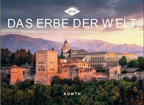 Kunth Verlag Erbe der Welt 2024 24 x 17,5 cm
