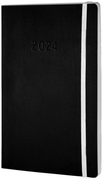 Chronoplan Black Edition 2024 Softcover schwarz A5 (5092)