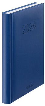 Herlitz Cheftimer 2024 Hardcover A5 blau
