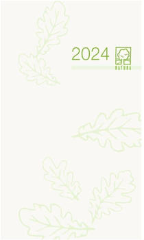 Zettler Taschenkalender Natura 9,5x16cm 1 Monat/2 Seiten RC 2024 (602316)