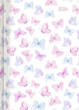 Alpha Edition Ladytimer Grande Pastel Butterflies A5 2024