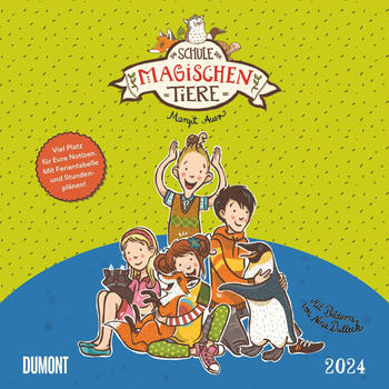 DuMont Schule der magischen Tiere 2024 30x30/60cm