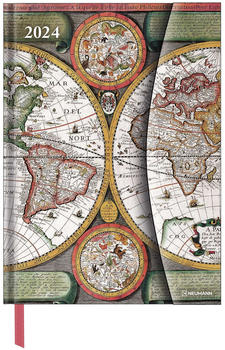 Neumann Antique Maps Magneto Diary 2024