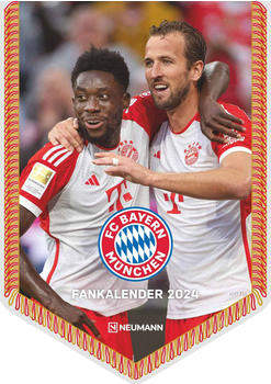 Neumann FC Bayern München Mini-Bannerkalender 2024