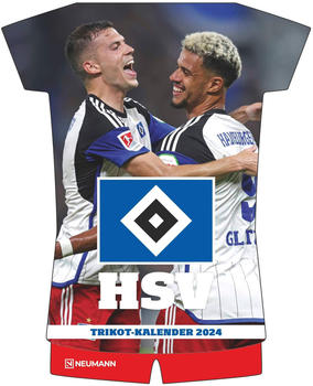Neumann Hamburger SV Trikotkalender 2024