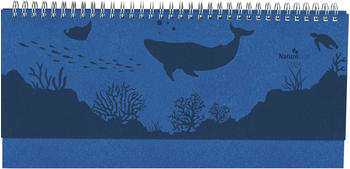 Alpha Edition Tisch-Querkalender Nature Line Ocean 2024