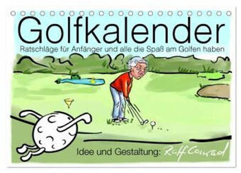 Calvendo Golfkalender für Anfänger und Alle Die Spaß Am Golfen Haben 2024 A5 Quer