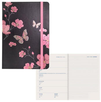 Idena Terminkalender 2024 A5 Flowers (11061)