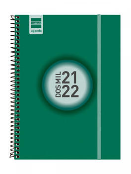 Finocam School Calendar 2021-22 Espir Color E10 W/2P Catalan Green