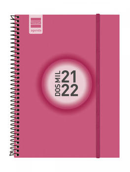 Finocam School Calendar 2021-22 Espir Color E10 W/2P Catalan Pink