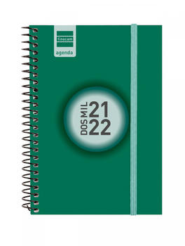 Finocam School Calendar 2021-22 Espir Color E8 W/2P Catalan Green