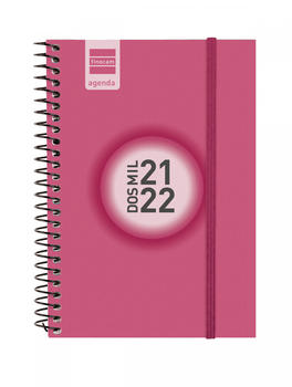 Finocam School Calendar 2021-22 Espir Color E8 W/2P Catalan Pink