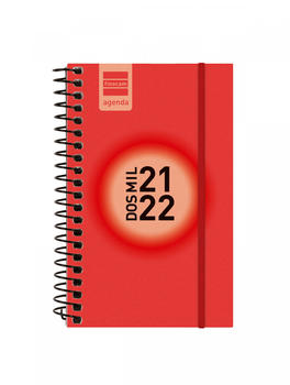 Finocam School Calendar 2021-22 Espir Label E3 W/2P Catalan Red