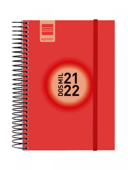 Finocam School Calendar 2021-22 Espir Label E8 D/P Catalan Red