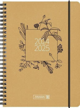 Brunnen Ecoflower 2024/2025 A5 braun (1072135135)