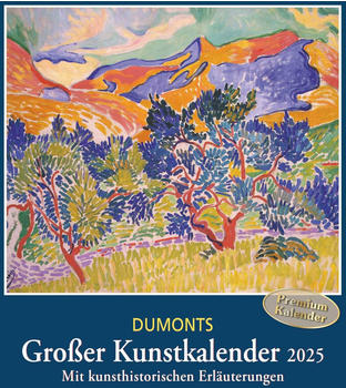 DuMont Großer Kunstkalender 2025 45x48cm