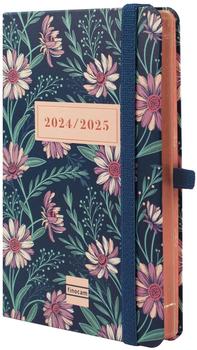 Finocam Diary Mínimal 18 Months 2024/25 Horizontal Week to View M3 Daisy