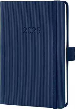 sigel Taschenkalender Conceptum 2025 dunkelblau