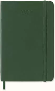 Moleskine Wochen-Notizkalender Pocket 2025 Softcover Myrtengrün